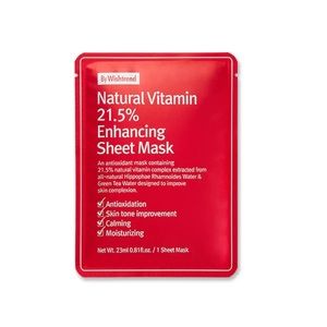 Wishtrend - Natural Vitamin 21.5 Enhancing Sheet Mask - Korean Skincare 1PC